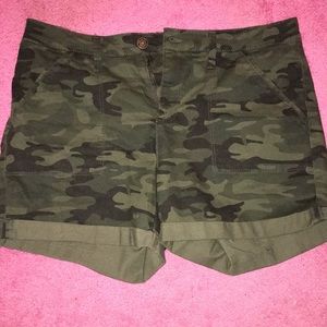 Time and True Camo Shorts